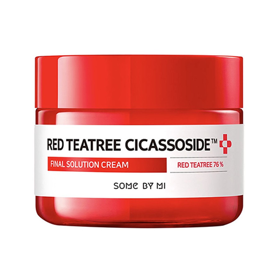 [Tea Tree Đỏ] Kem dưỡng da mụn Some By Mi Red Tea Tree Cicassoside Final Solution Cream 60g
