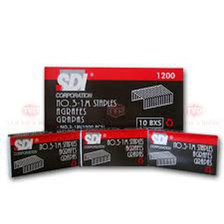 [ KIM 3] - COMBO 3 HỘP KIM BẤM SỐ 3 ĐỦ THƯƠNG HIỆU