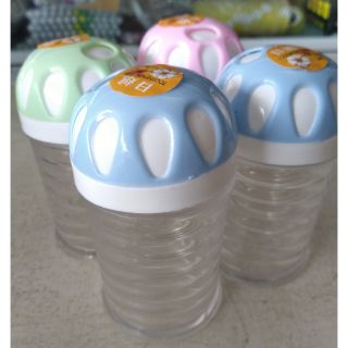 Lọ đựng tiêu / đựng tăm bằng nhựa