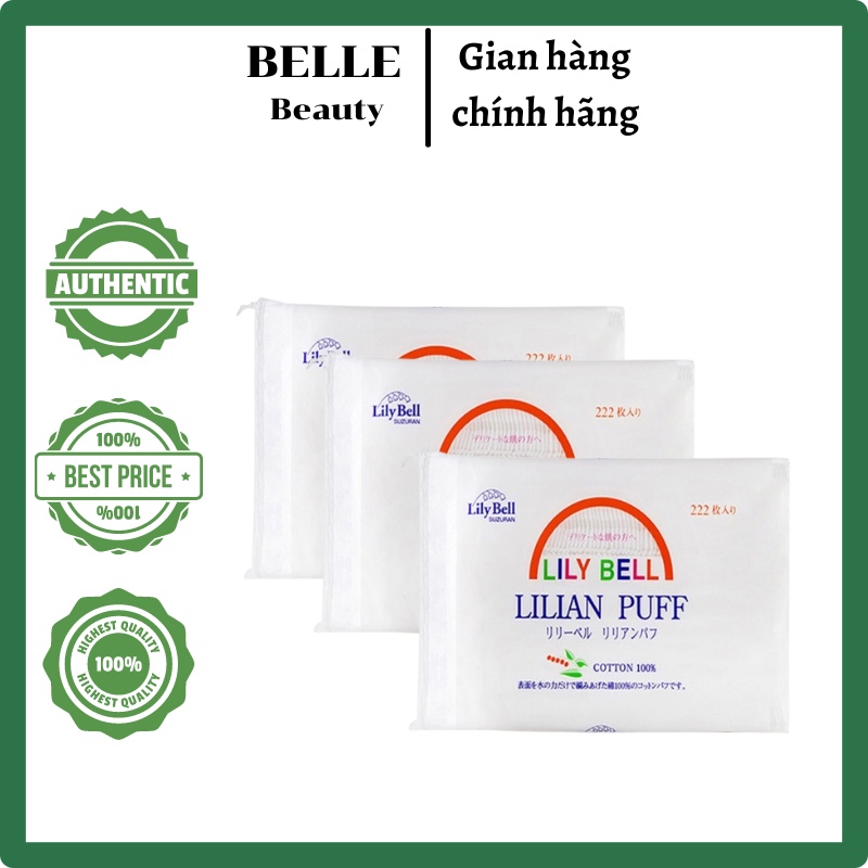 Bông tẩy trang LilyBell