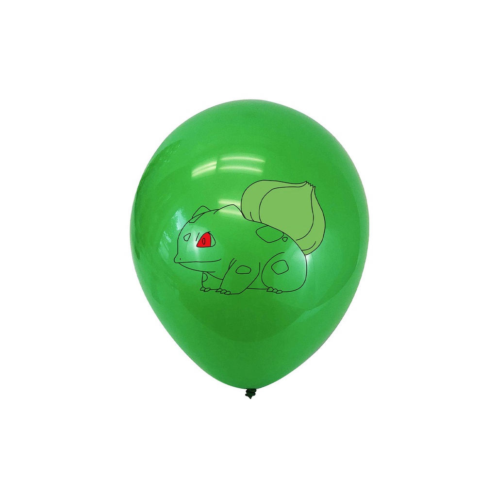 Mới Set 10 Bong Bóng Pokemon Trang Trí Tiệc Sinh Nhật Mới