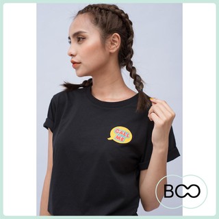 Tee- Áo Thun Fe Sda Fit Mickey Call Me Boo