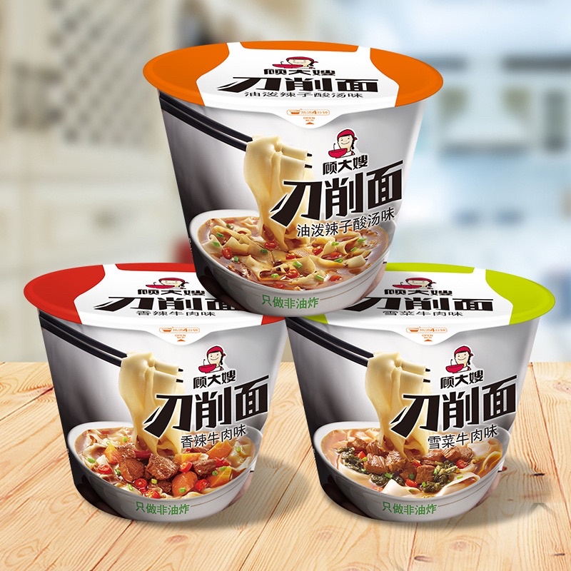 Mì cắt lát ăn liền Cố Đại Nương