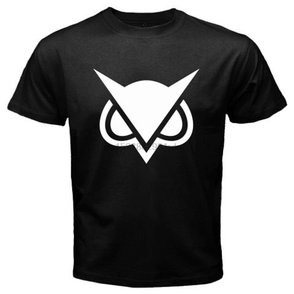 Áo Thun Đen In Hình Chim Cú Và Logo Game Vanoss Độc Đáo Cho Nam Size S-3XL !