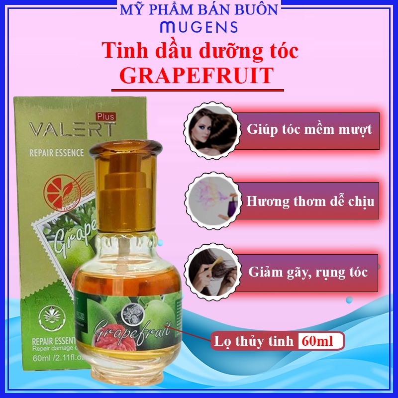 TINH DẦU DƯỠNG TÓC BƯỞI GRAPEFRUIT 60ML CT34