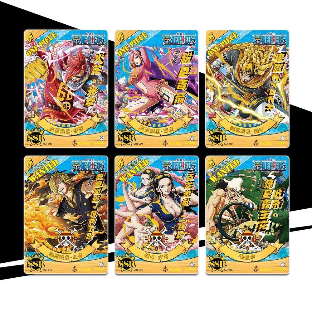 Set 5 ảnh thẻ nhân phẩm Anime One Piece ngẫu nhiên Cao Cấp Siêu Đẹp