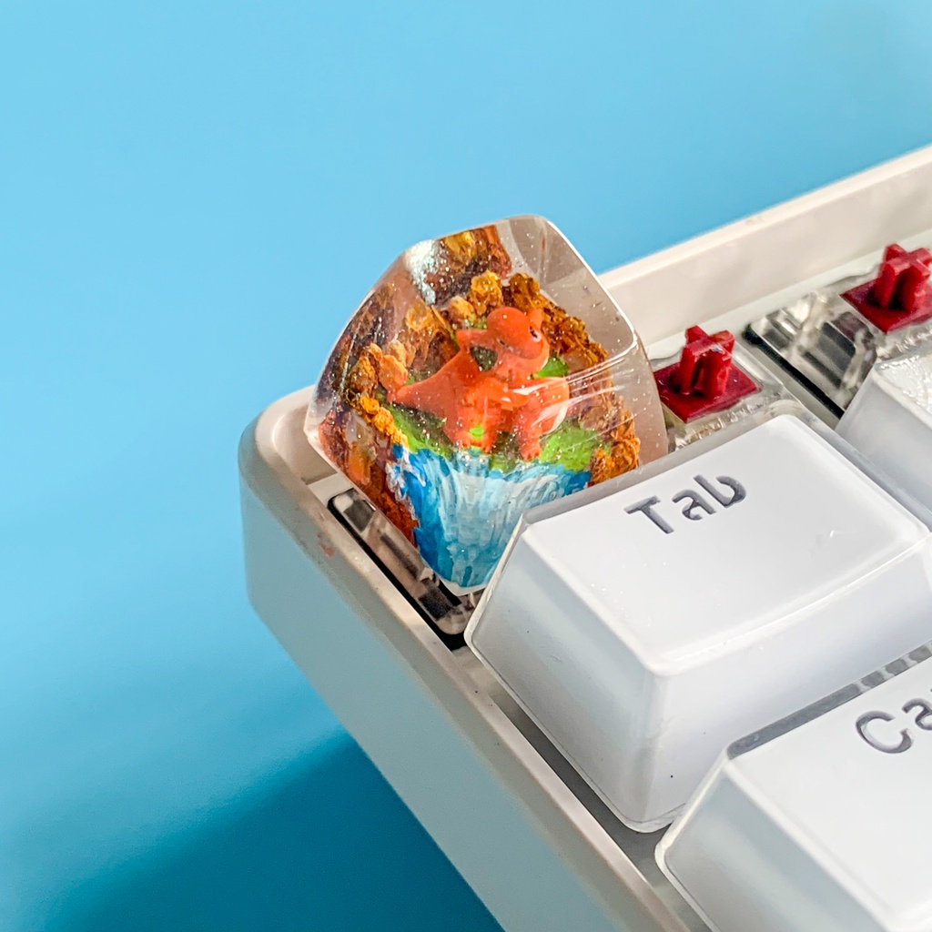 Nút bàn phím cơ máy tính - Artisan keycap - Pokemon Keycap - Resin keycaps