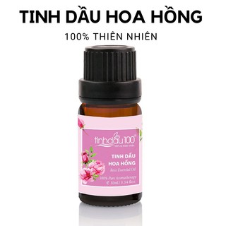 Tinh dầu hoa hồng nguyên chất, tinh dầu hoa hồng xông phòng cao cấp - Hương thơm sang trọng, quyến rũ