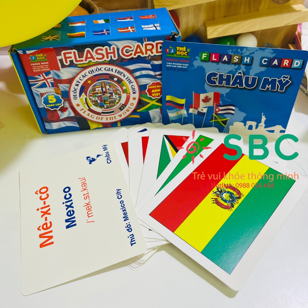Sách - Bộ Thẻ Flashcard Việt Hà Chủ Đề Quốc Kỳ Các Quốc Gia/ Nước Trên Thế Giới - Song Ngữ Việt Anh - Tên thủ đô