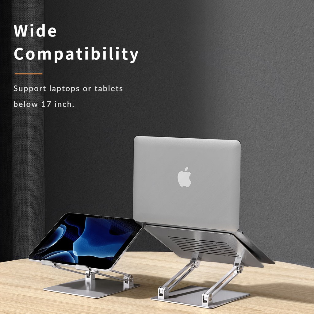 Giá Đỡ Máy Tính, Laptop, iPad, Macbook Hợp Kim Nhôm Hỗ Trợ Tản Nhiệt Chống Mỏi Cổ Vai Orico SE-SC31 - Hàng Chính Hãng