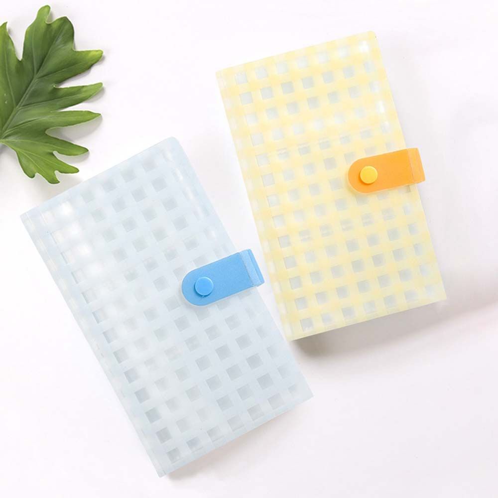 Ví đựng thẻ ngân hàng/thẻ ngân hàng 240 ngăn hình quyển sách dễ thương nhiều màu sắc