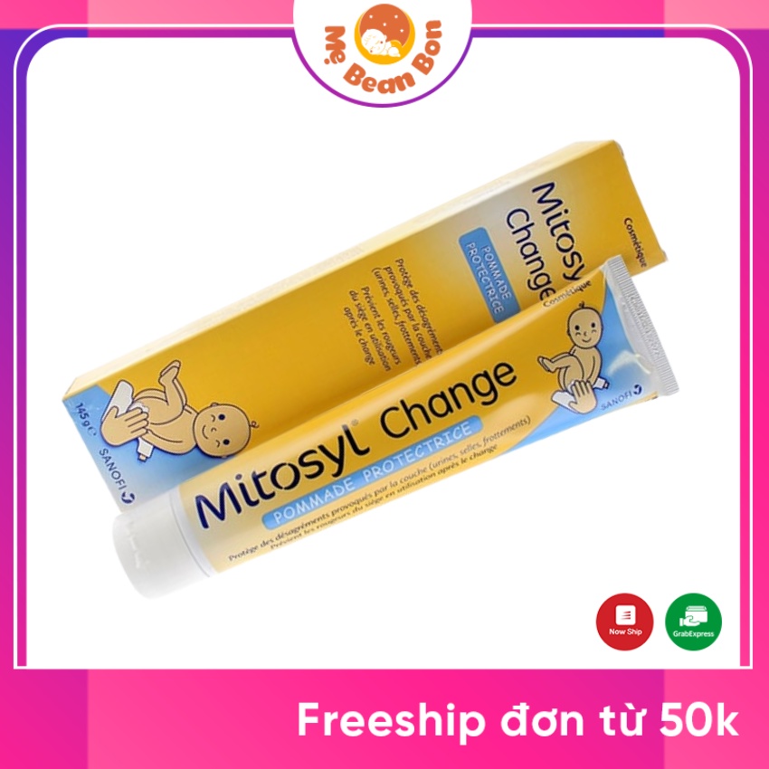 Kem bôi cho bé hăm tã Mitosyl Change của Pháp 145g giúp chống sẹo thâm hiệu quả rõ rệt cho cả người lớn