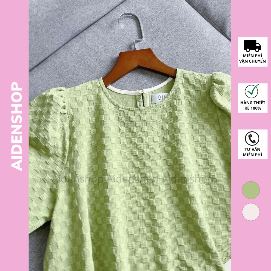 Váy bầu mùa hè xinh Aidenshop Đầm bầu công sở thiết kế đẹp