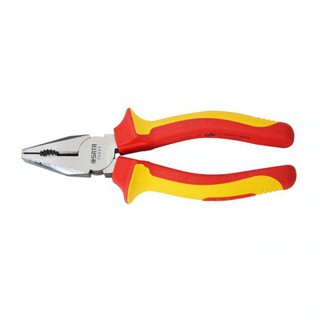 Kềm điện chuyên dùng 7in/175mm, cách điện 1000V Chất liệu: thép crom phủ niken chống gỉ Sata 70332