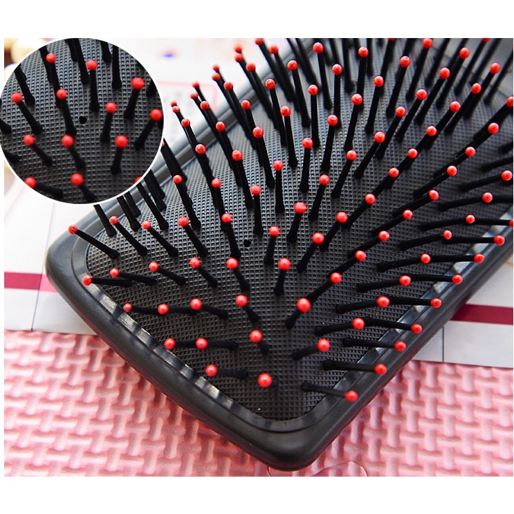 Lược Chải Tóc Uốn Tạo Kiểu Phồng Nam Nữ - Lược chải tóc gỡ rối massage đầu
