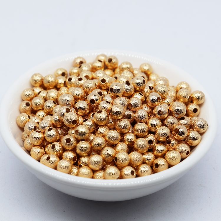 Set 10 Hạt Vàng 18K 14k Làm Đồ Trang Sức Thủ Công