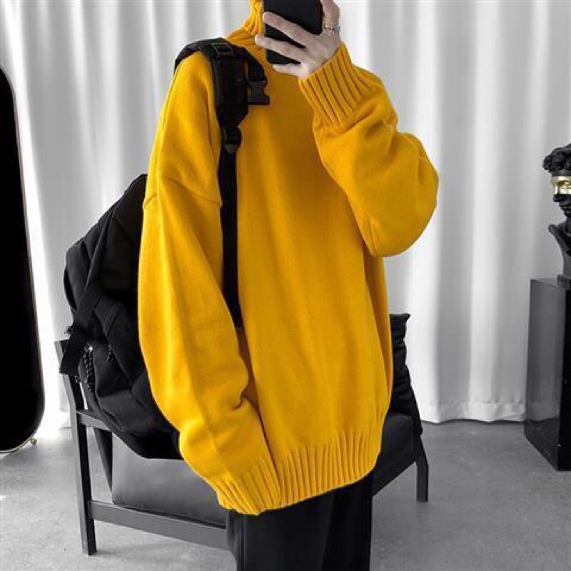 Áo len màu trơn unisex  #aolen #áolen