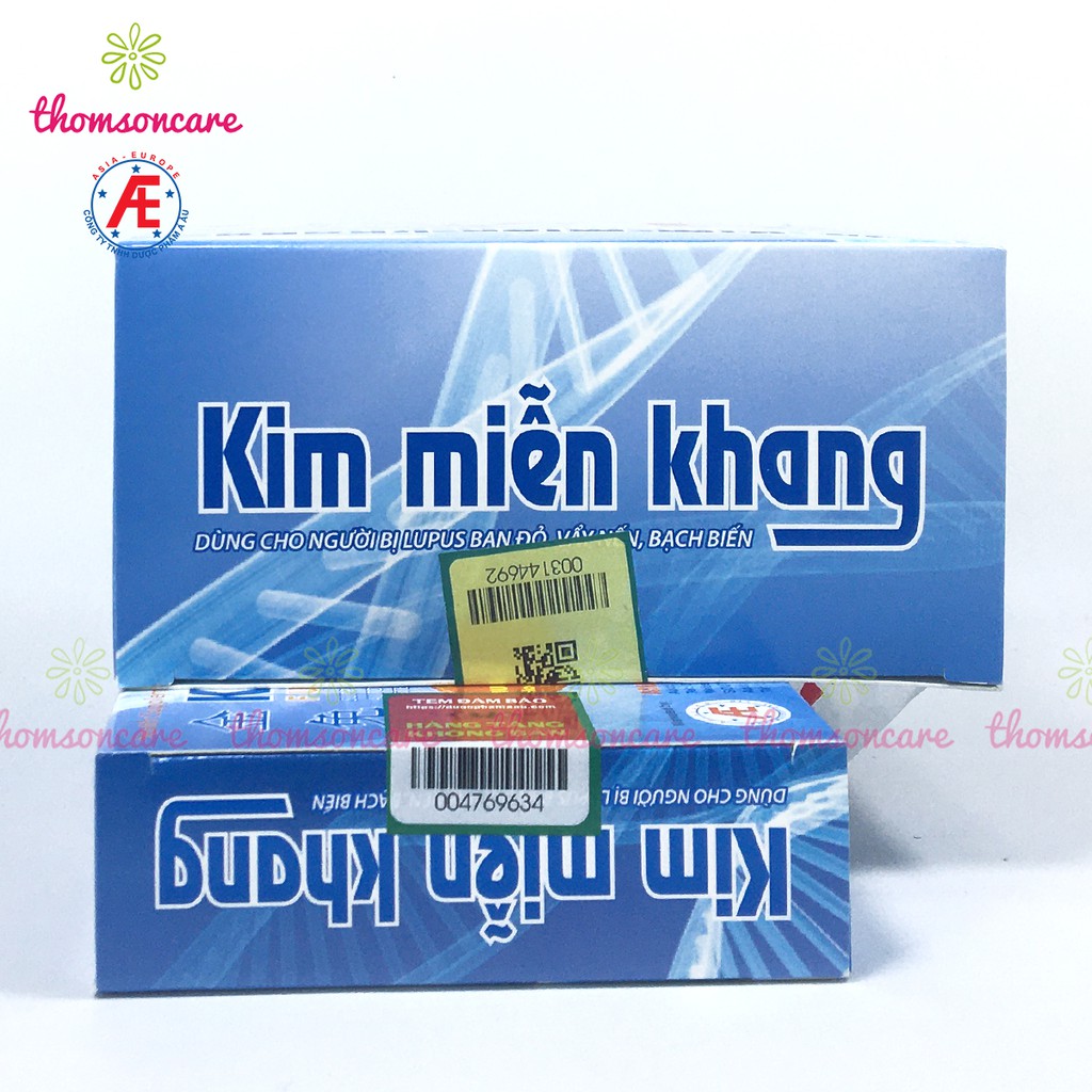 Kim miễn Khang Dạng lọ mẫu mới tiết kiệm hơn, hỗ trợ giảm vảy nến từ thảo dược