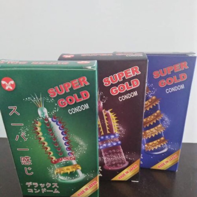 Bao cao su supergold hộp 2 cái