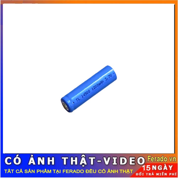 Pin sạc 14500 dung lượng 1200mAh 3.7V