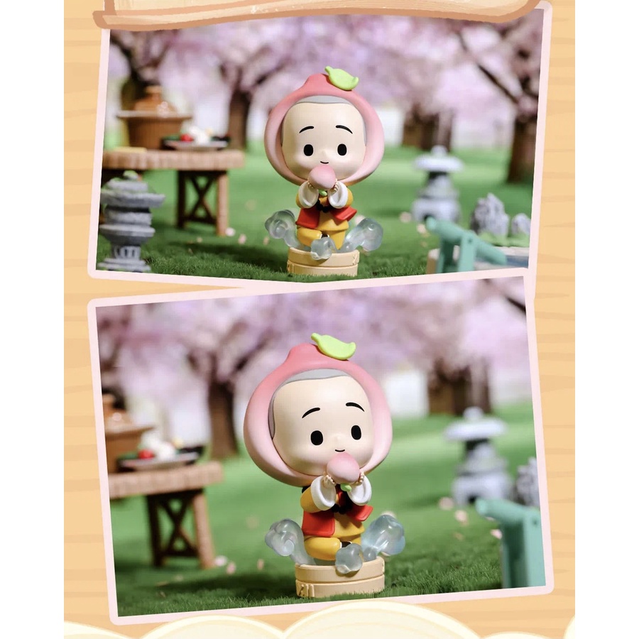 Yi Chan Búp Bê Pop Mart Dễ Thương Series Thức Ăn Trung Quốc Nhỏ Nhắn