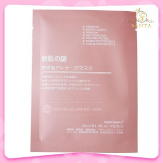 [Hàng Chính Hãng + Ảnh Thật] Mặt nạ nhau Cừu Rwine Beauty Stem Cell Placenta Mask Nhật Bản (1 miếng)