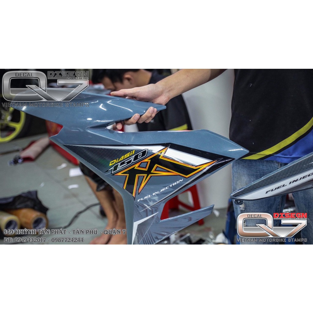 Tem Rời EXCITER 150 MX XI MĂNG