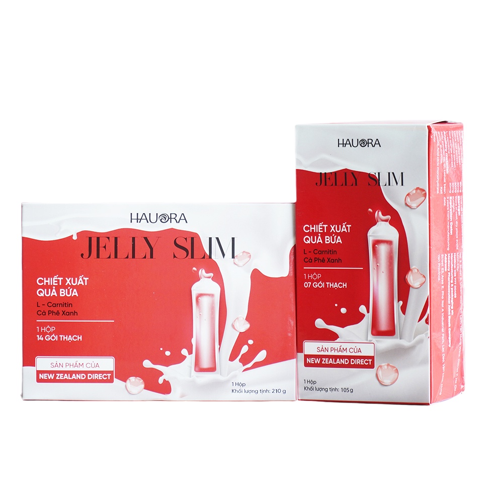 Woohop Thạch Giảm Cân Jelly Slim 14 gói HAUORA