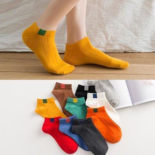 Combo 10 Đôi Tất Nữ Cổ Ngắn Hàn Quốc