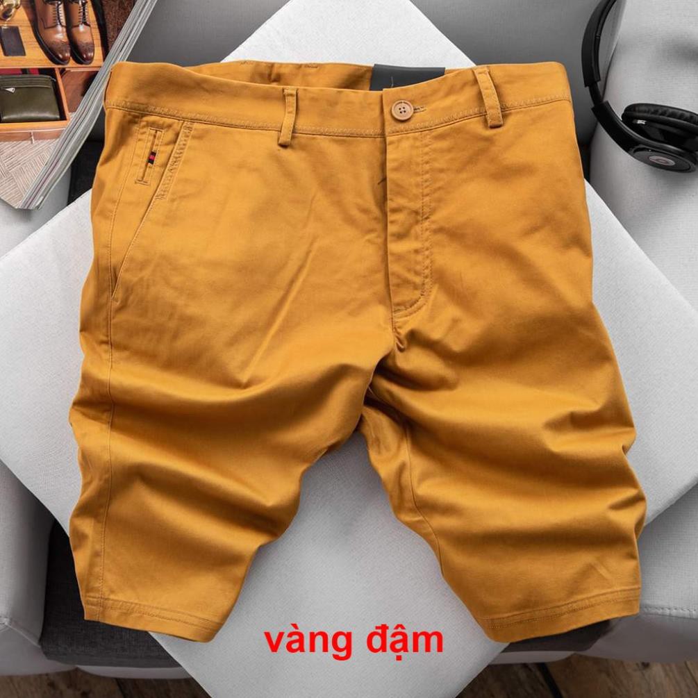 [Big Size 105kg] Quần SHORT NGỐ KAKI NAM Sắn Gấu, Đù màu, Chất Kaki Thô Co Dãn Nhẹ