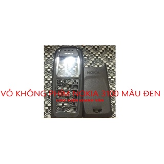 Vỏ không phím nokia 3100 màu đen