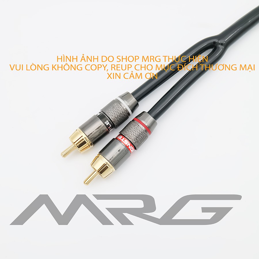 Dây Canon Cái Ra 2 AV Hoa Sen Dài 2met 3met 1met 0.5met dây âm thanh từ vang số ra sub  TG001 MrG
