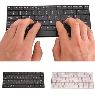 Bàn Phím Bluetooth Không Dây 2.4GHz Siêu Mỏng Cho Laptop, Tablet