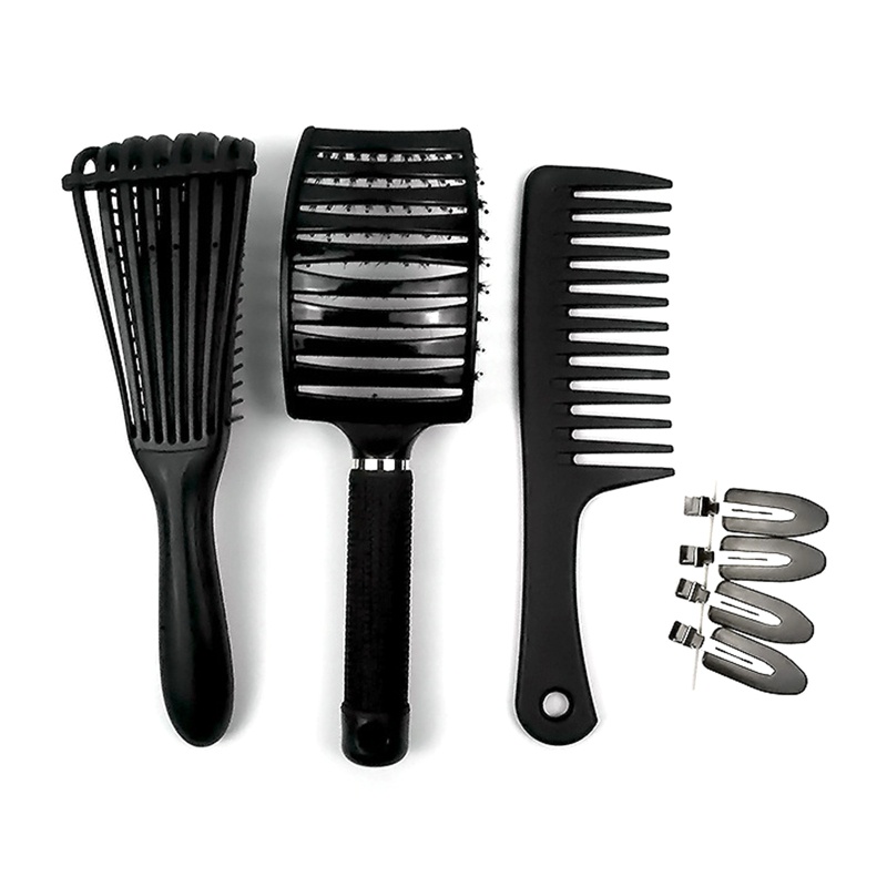 Set 4 Lược Chải Tóc Mát Xa Da Đầu Chống Tĩnh Điện YOUYO