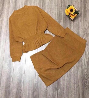 Sét váy len chất dày đẹp
