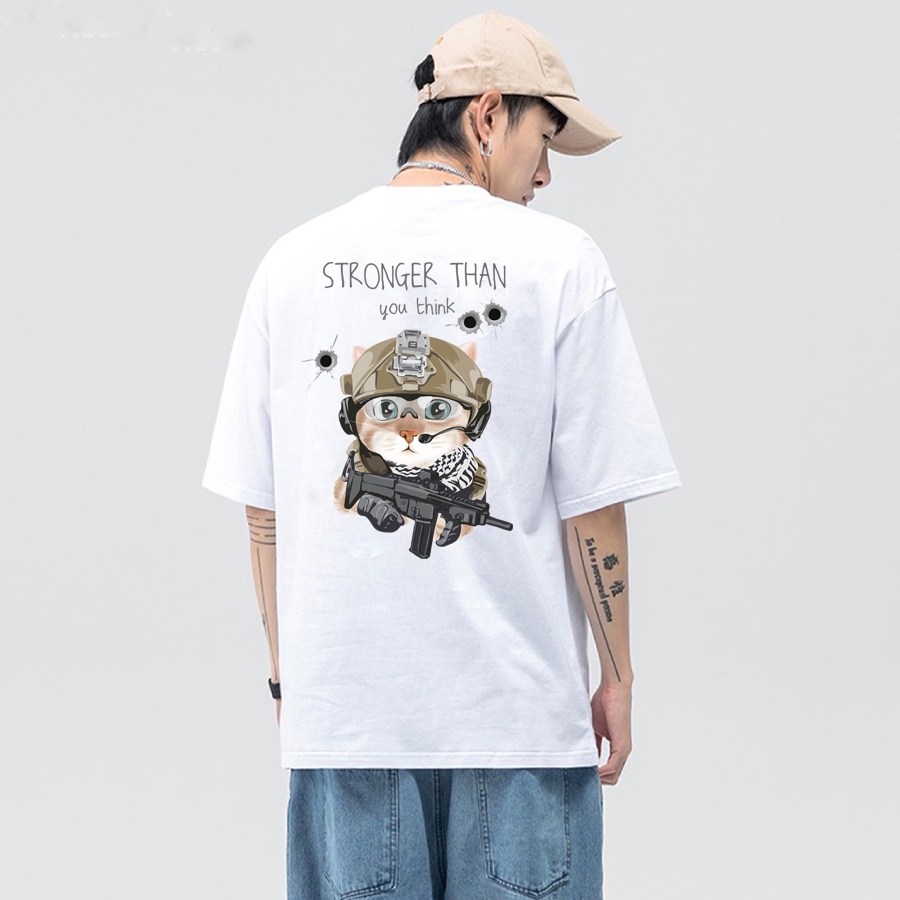 Áo thun unisex form rộng cá tính ✓ Nam nữ đều mặc được ✓ Chất Xịn, Mẫu Đẹp, Giá Tốt