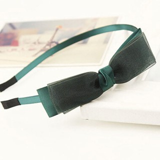 Bờm nơ cài tóc handmade chất liệu voan mỏng BN52 (Song An Eco)