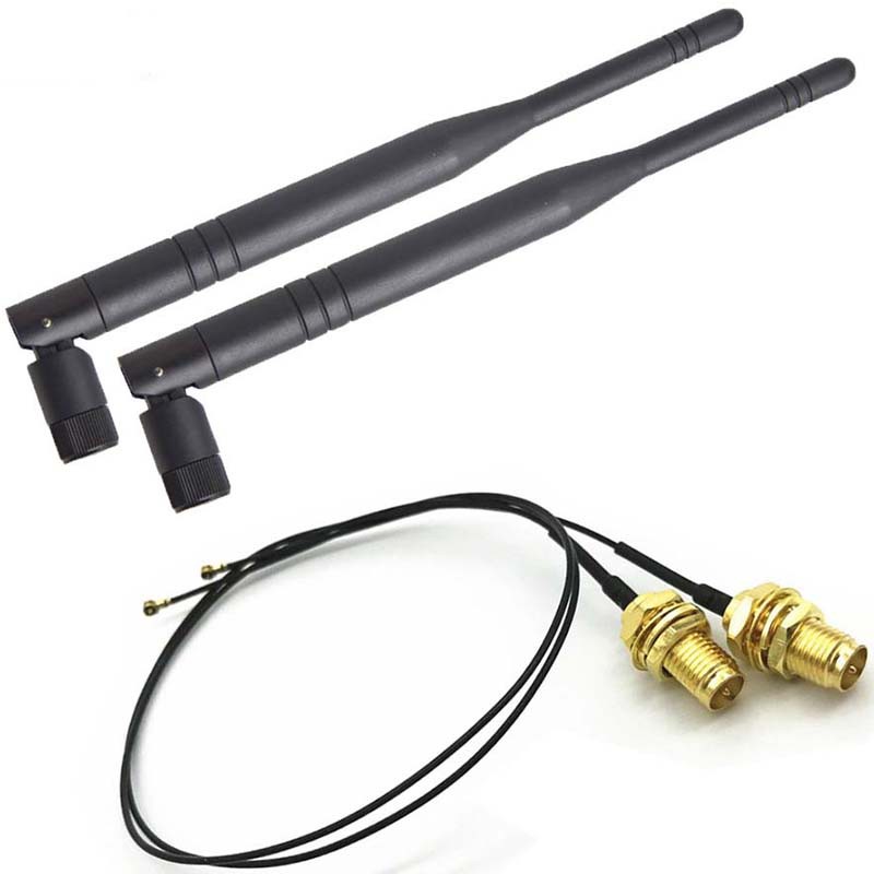 Dual Band 2.4Gbps Wireless Adapter for Intel Ax201 Ax201NGW NGFF 802.11Ac/AxM.2 Key E Wifi BT 5.0 Network Card with Antennas | BigBuy360 - bigbuy360.vn