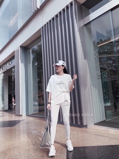 Set bộ thun thể thao thêu siêu hot 🌵🌵🌵