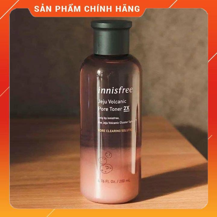 🍁NƯỚC HOA HỒNG TRO NÚI LỬA INNISFREE [Chuẩn Hãng] + đánh bay mụn đầu đen, se khít lỗ chân lông🍁🍁