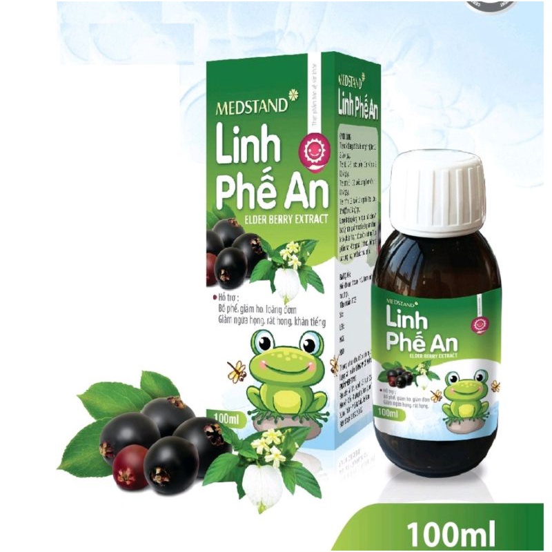 ✅ Siro ho thảo dược cho trẻ từ 6 tháng tuổi Linh Phế An