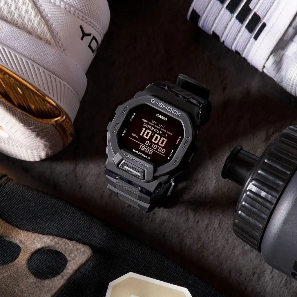 Đồng hồ Nam Dây nhựa Casio G-Shock GBD-200UU-1DR chính hãng bảo hành 5 năm Pin trọn đời