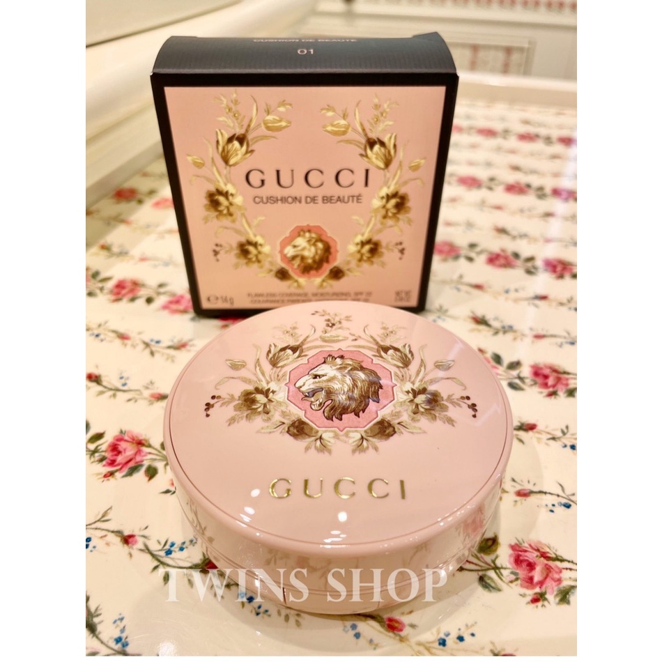 Sale Sốc  Phấn Nước Gucci - Phấn Tươi Gucci Beauty Cushion De Beaute Foundation Fullbox