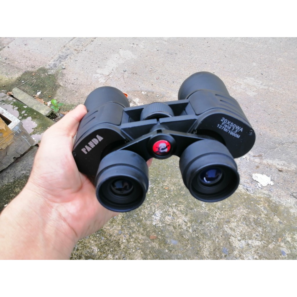 ✔️ Ống Nhòm Du Lịch BINOCULARS 20x50 Panda 2 Mắt - Điều Chỉnh Lấy Nét Ở Trung Tâm Trên Cả 2 Mắt [Bảo Hành 1 Đổi 1]