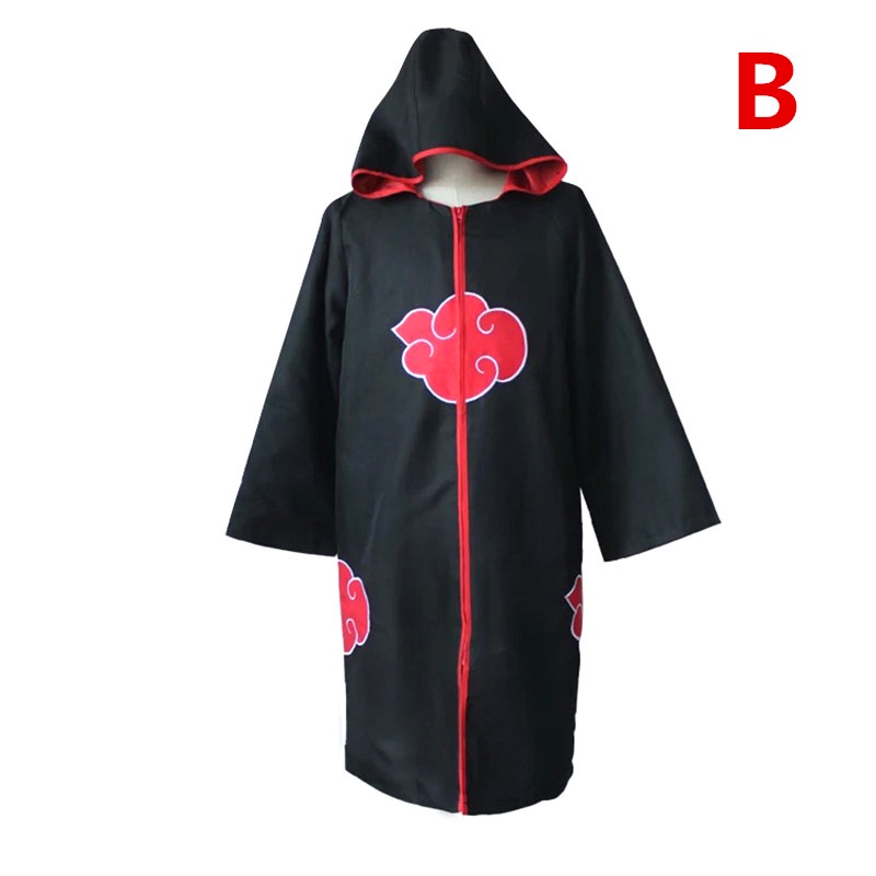 Áo Choàng Hóa Trang Nhân Vật Anime Akatsuki itachi Chất Lượng Cao