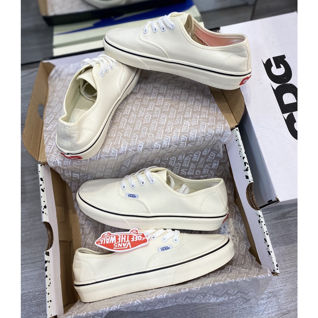 Giày Sneaker Vans Van Classic Beige|Vans Classic Màu Kem Nam Nữ