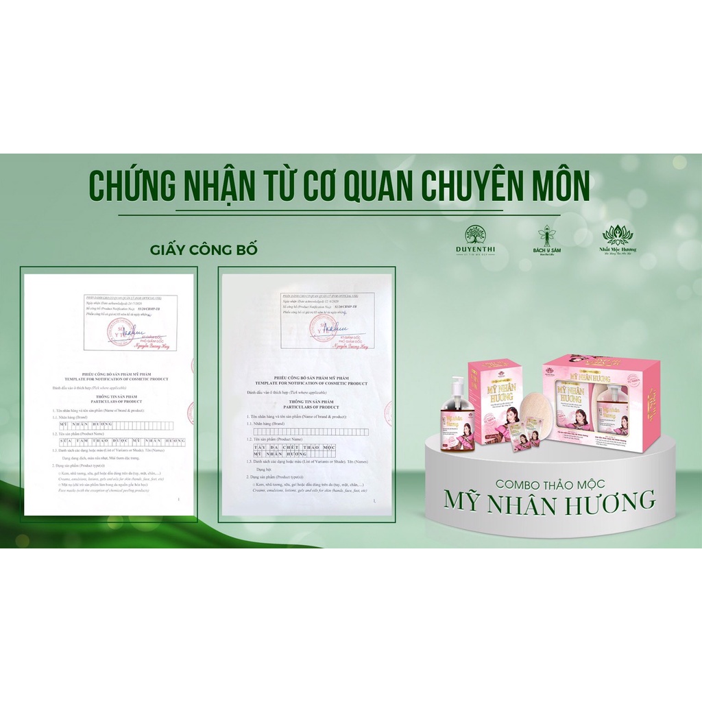 Combo Sữa Tắm + Tẩy Da Chết Mỹ Nhân Hương - Bạch Linh Bạch Y Sâm Nhất Mộc Hương