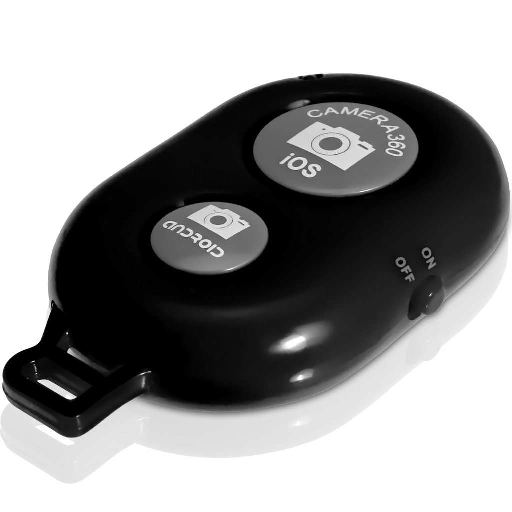 Remote Shutter - Nút Bấm Bluetooth Điều Khiển Từ Xa Chụp Ảnh Tự Động Cho Smartphone Iphone Ipad (Tặng kèm 1 pin CR2032)