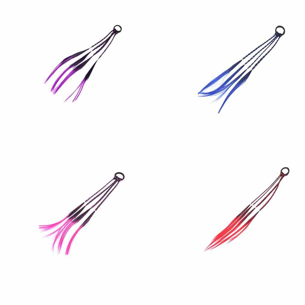 Dây Buộc Tóc Kiểu Thắt Bím Nhiều Màu Sắc Đầy Cá Tính