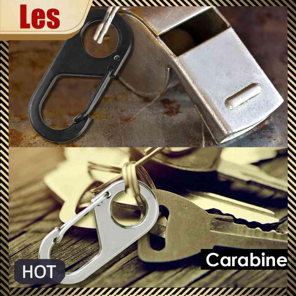 Móc Khóa Carabiner Hình Số 8